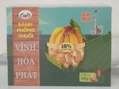 Bánh phồng tôm chay vị chuối Cà Mau