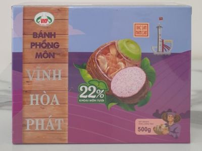 Bánh phồng tôm chay vị môn