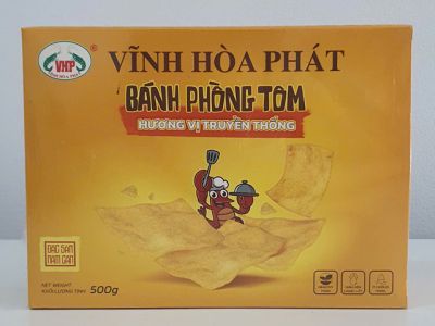 Bánh phồng tôm Cà Mau loại truyền thống