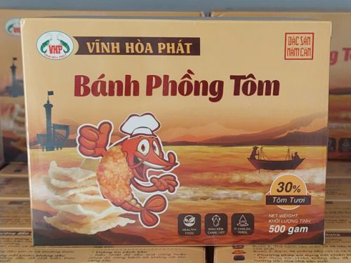 Bánh phồng tôm Cà Mau thượng hạng